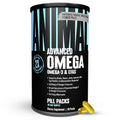Animal Advanced Omega 3 Fatty Acids - 3500mg EPA DHA Fish Oil Omega 3 Supplement for Women & Men High Potency Blend with CLA GLA ALA for Brain Skin Eye Immune Joint Health 30 Pill Packs Animal Au supplements