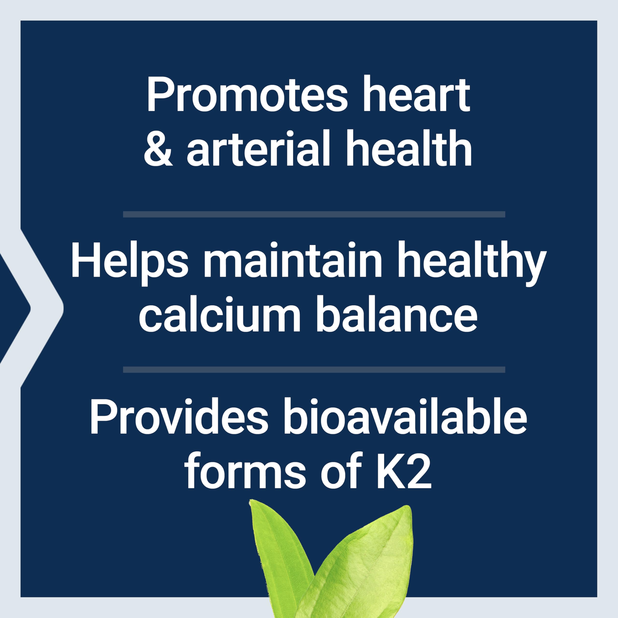 Life Extension Super K, Vitamin K Supplement, 2000 Mcg Vitamin K and 1180 Mcg Vitamin K2, Heart Health, Once-Daily, 90 Softgels