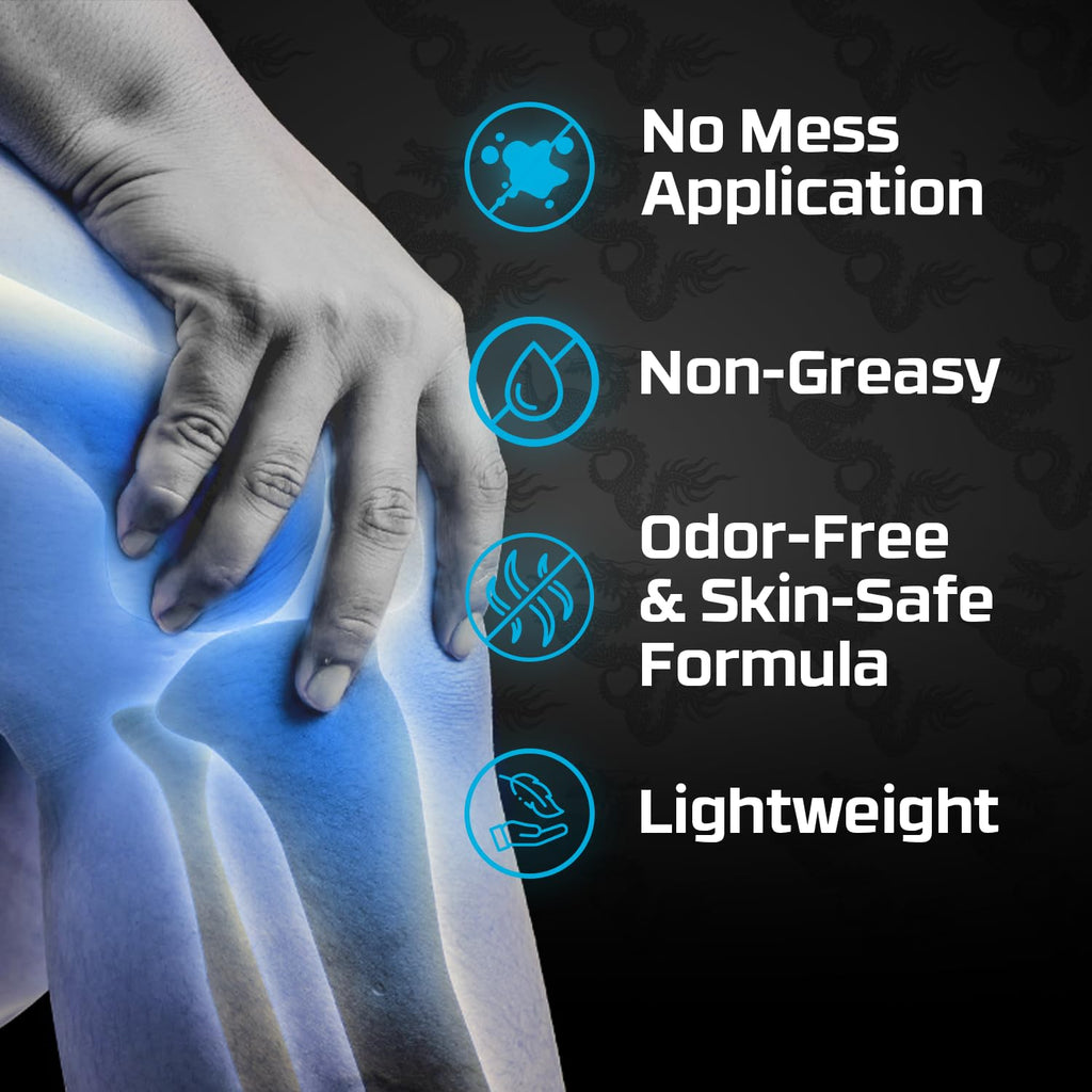 Dragon Lidocaine Roll On Maximum Strength, Numbing Cream for Pain Relief, Foot, Heel, Muscle, Nerve, Lidocaine Pain Relief, No Mess, Roll On Lidocaine for Joints, 2.5 oz DRAGON Au supplements