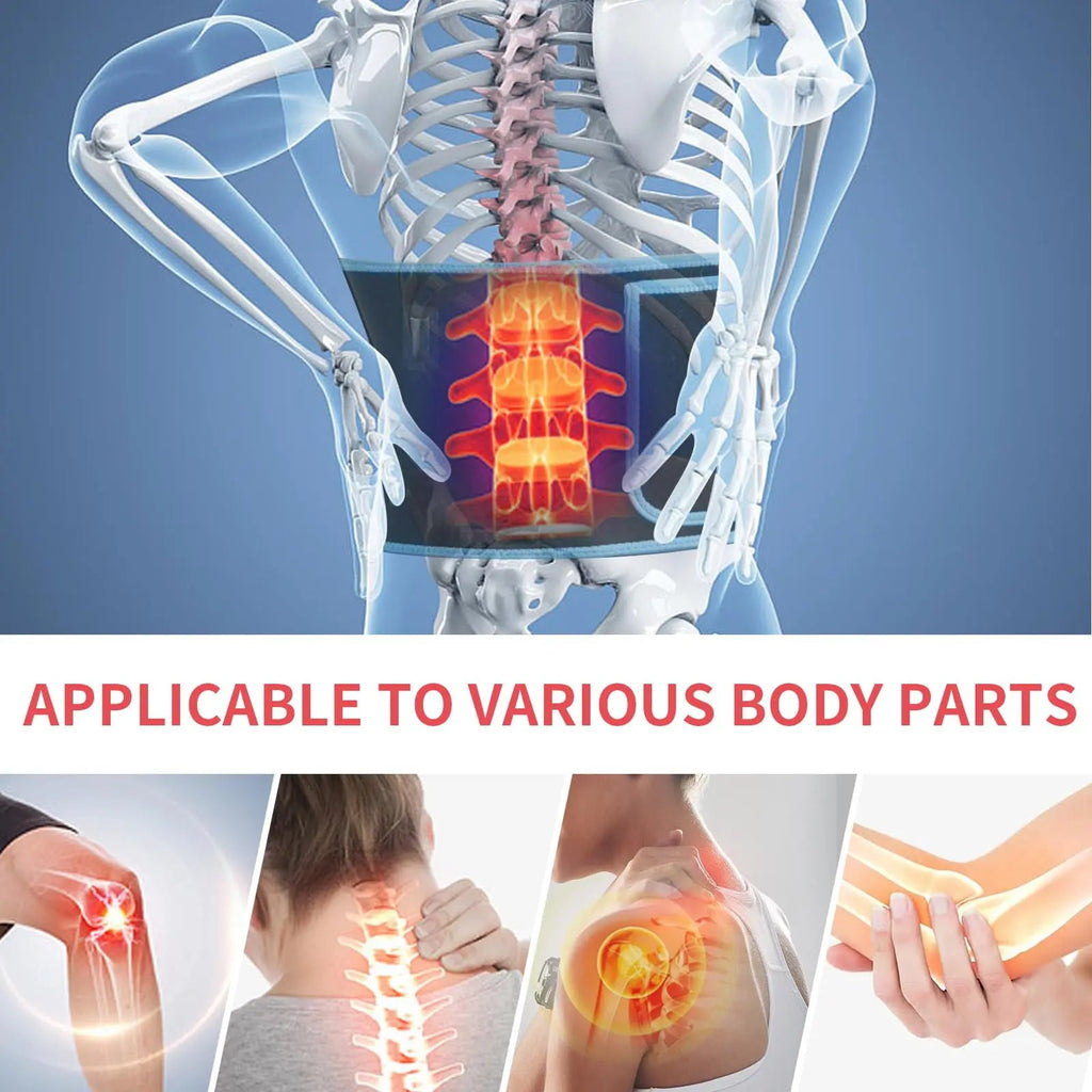 Red Light Infrared Therapy Belt: Pain Relief Device LED Red Light Therapy Lamp Near Body Large Pad Wrap ADVARAYS Au supplements