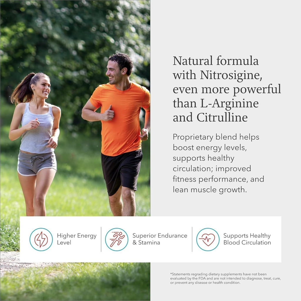 Juvenon Maximum Male BloodFlow-7 Nitric Oxide Supplement with Nitrosigine + Alpha Gold Male Juvenon Au supplements