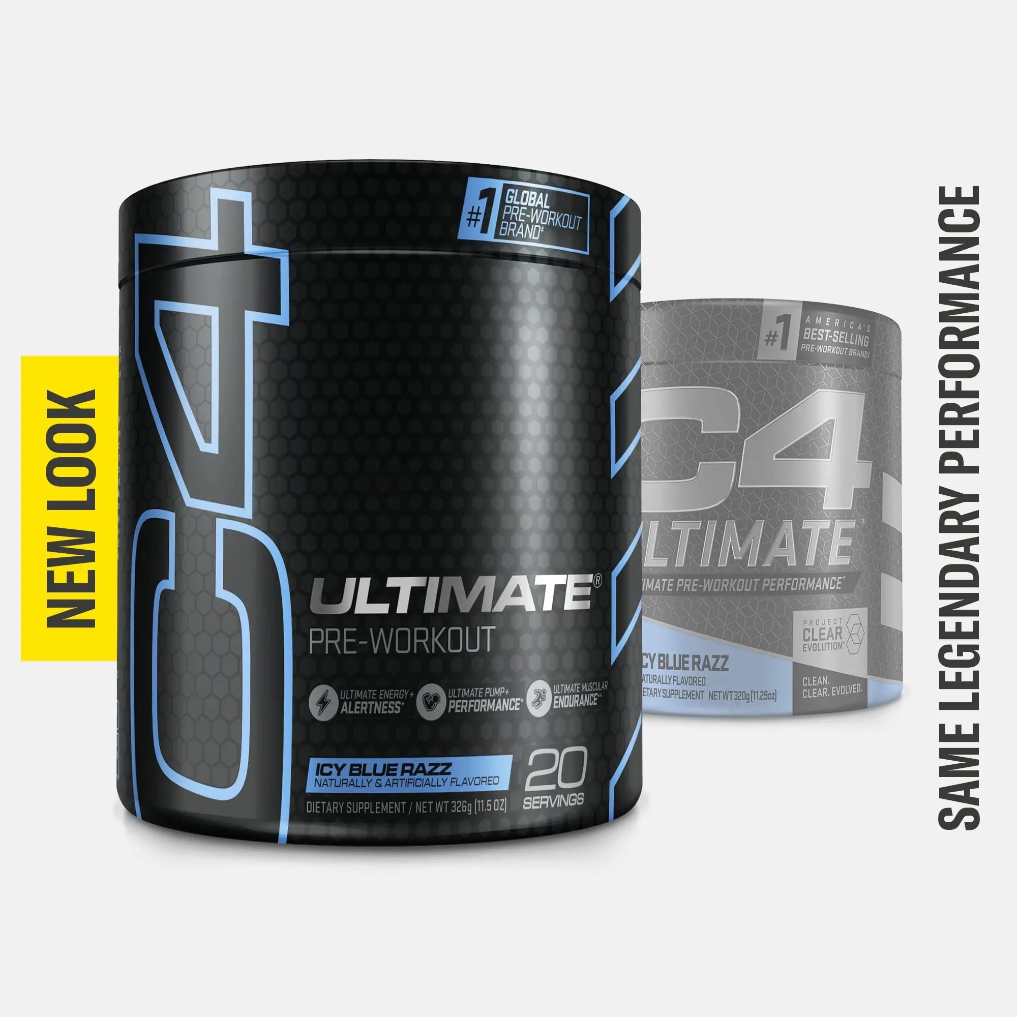 Cellucor C4 Ultimate Pre Workout Powder ICY Blue Razz - Sugar Free Preworkout Cellucor Au supplements