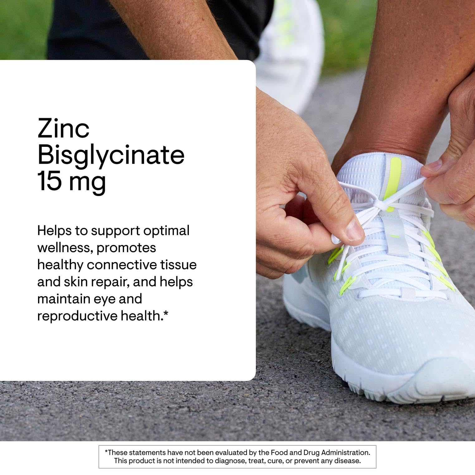 THORNE - Zinc Bisglycinate 15 mg - Highly Absorbable Zinc Supplement - Supports Immune System, Eye, Skin & Reproductive Health* - Third-Party Certified