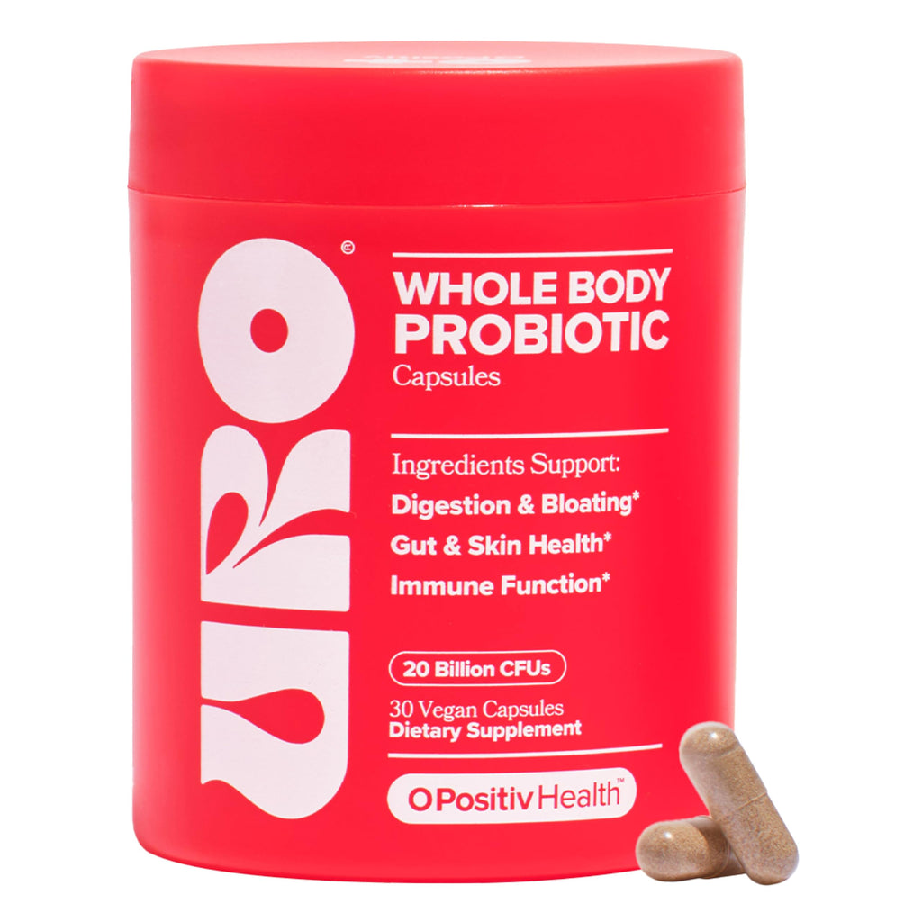 O Positiv URO Women’s Probiotic – All-in-one Probiotic for Women - Vaginal, Gut, Skin, and Oral Microbiome Health – 20B+ CFUs, Licorice Root, Dandelion