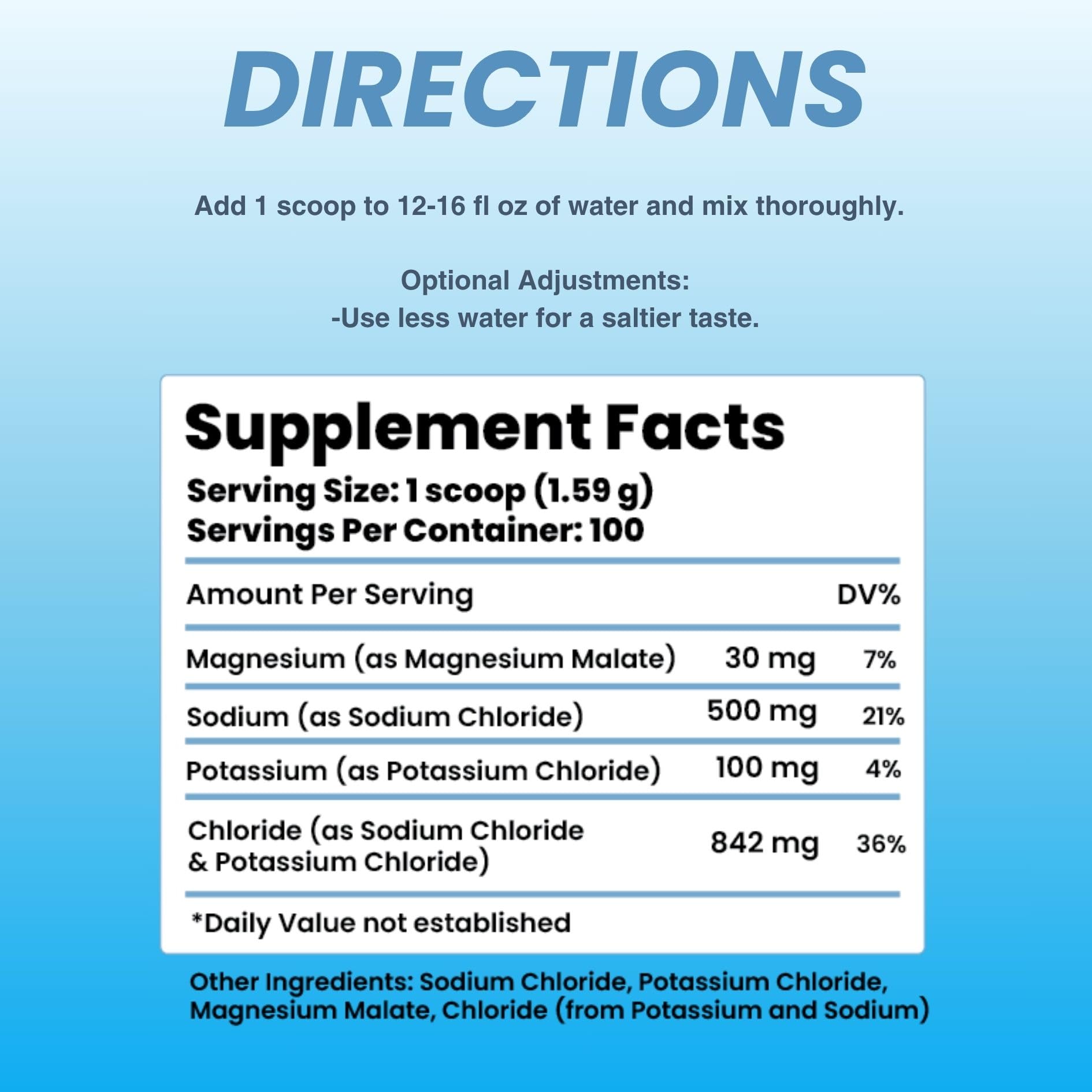 The Good Intentions Club Fasting Electrolytes - Unflavored Electrolyte Powder - 100 Servings - Fasting Salts - Fasting Supplement - Electrolytes for Fasting