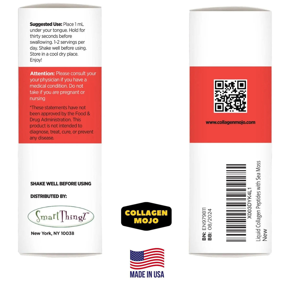 Collagen Mojo Liquid Collagen Peptides with Sea Moss, Burdock Root & Bladderwrack Collagen Mojo Au supplements