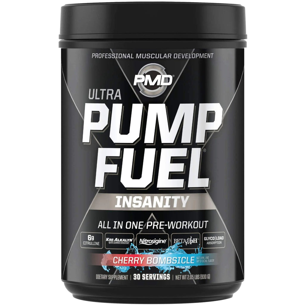 PMD Sports Ultra Pump Fuel Insanity - Pre Workout – Cherry Bombsicle (30 Servings) PMD Au supplements