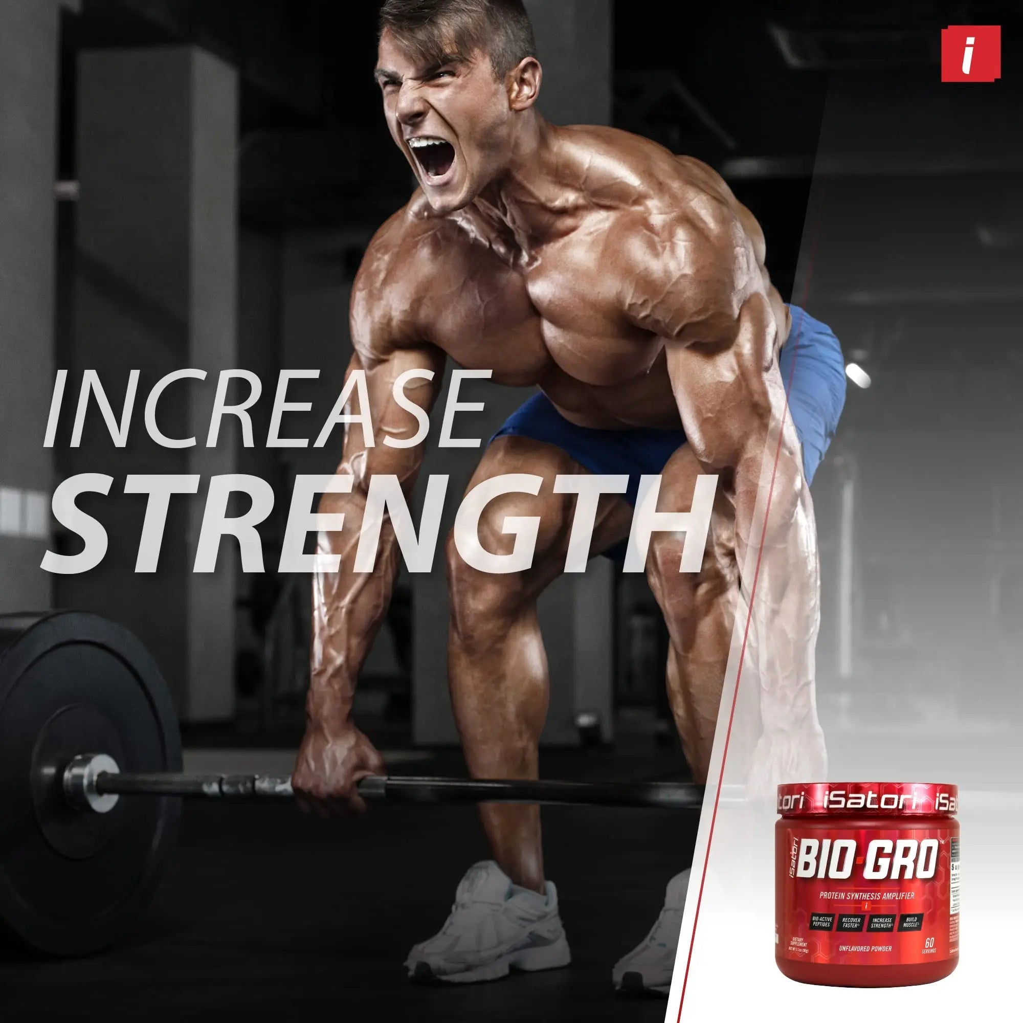 iSatori Bio-GRO Protein Synthesis Amplifier - Unflavored (60 Servings) & iSatori Ultra CLA iSatori Au supplements