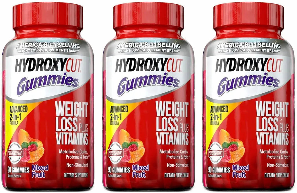 Hydroxycut Caffeine-Free Gummy for Women & Men | 15 Essential Vitamins & Minerals Hydroxycut Au supplements