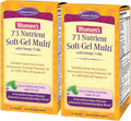 Nature's Secret Women’s 73-Nutrient Soft-Gel Multi – 60 Liquid Soft-Gels – Complete Female Wellness Support - 2 Pack Nature's Secret Au supplements