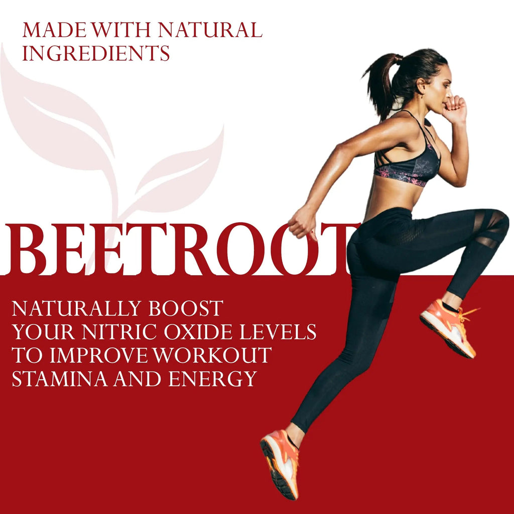 Simple Life Nutrition Organic Beet Root Powder Capsules - Nitric Oxide Booster for Men Simple Life Nutrition Au supplements