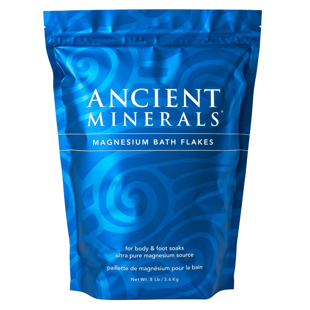 Ancient Minerals Magnesium Bath Flakes - Bathing Alternative to Epsom Salt - Soak Ancient Minerals Au supplements