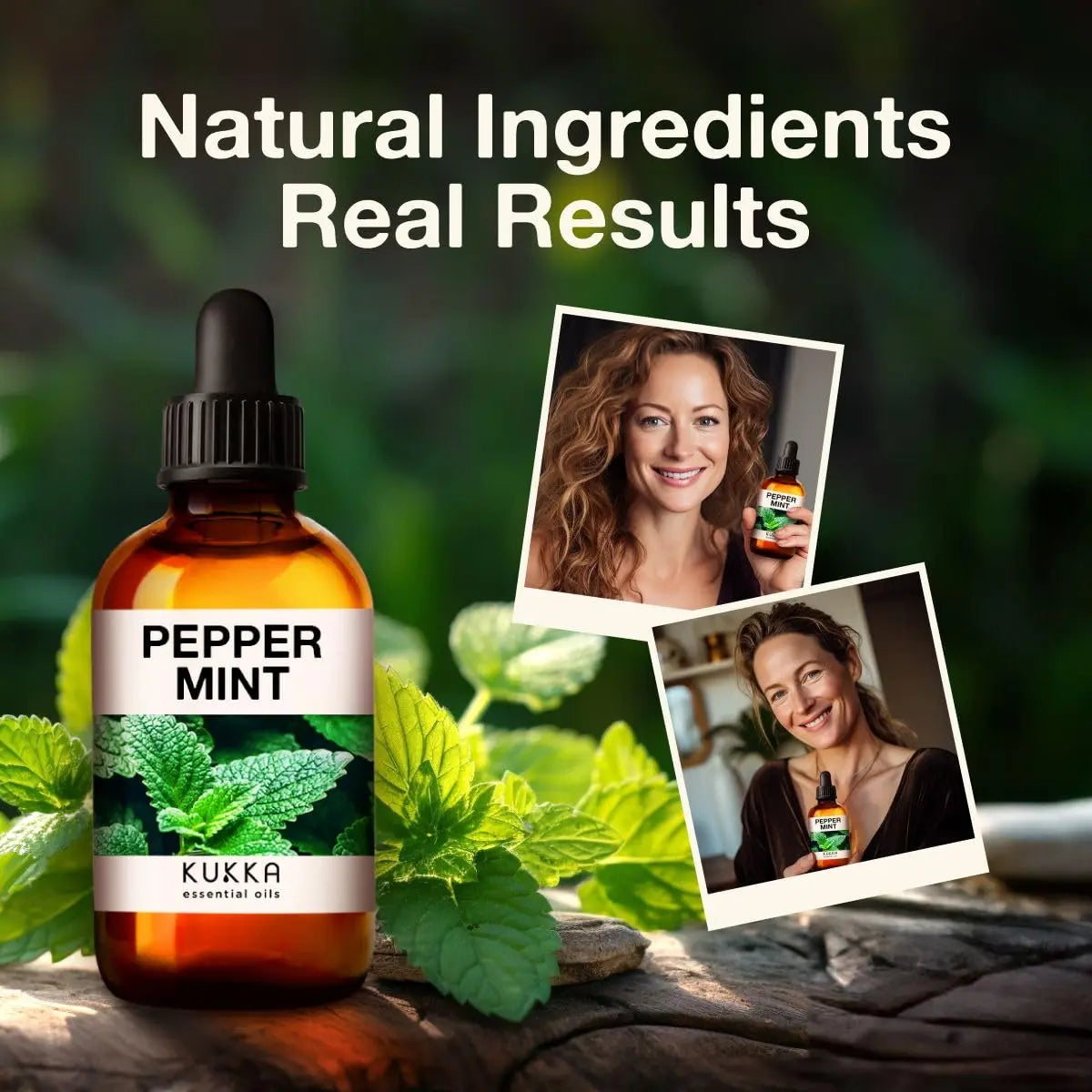 Kukka Peppermint Oil for Hair - Natural Mint Essential Oils - Premium Grade Natural Peppermint Essential Oil KUKKA essential oils Au supplements