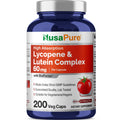 NusaPure Lycopene & Lutein Complex 60mg per Caps, 200 Veggie Capsules (Non-GMO, Vegan) NusaPure Au supplements