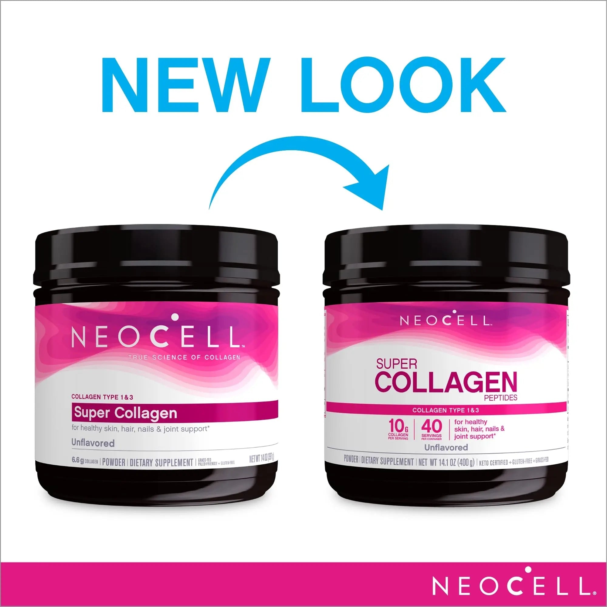 NeoCell Super Collagen Powder, 10g Collagen Peptides per Serving & Super Collagen NeoCell Au supplements