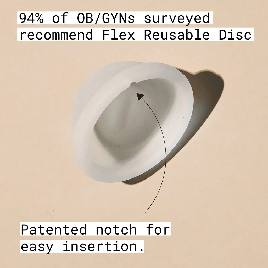 Flex Reusable Disc | Reusable Menstrual Disc | Tampon, Pad, and Cup Alternative | Capacity of 6 Super FLEX Au supplements