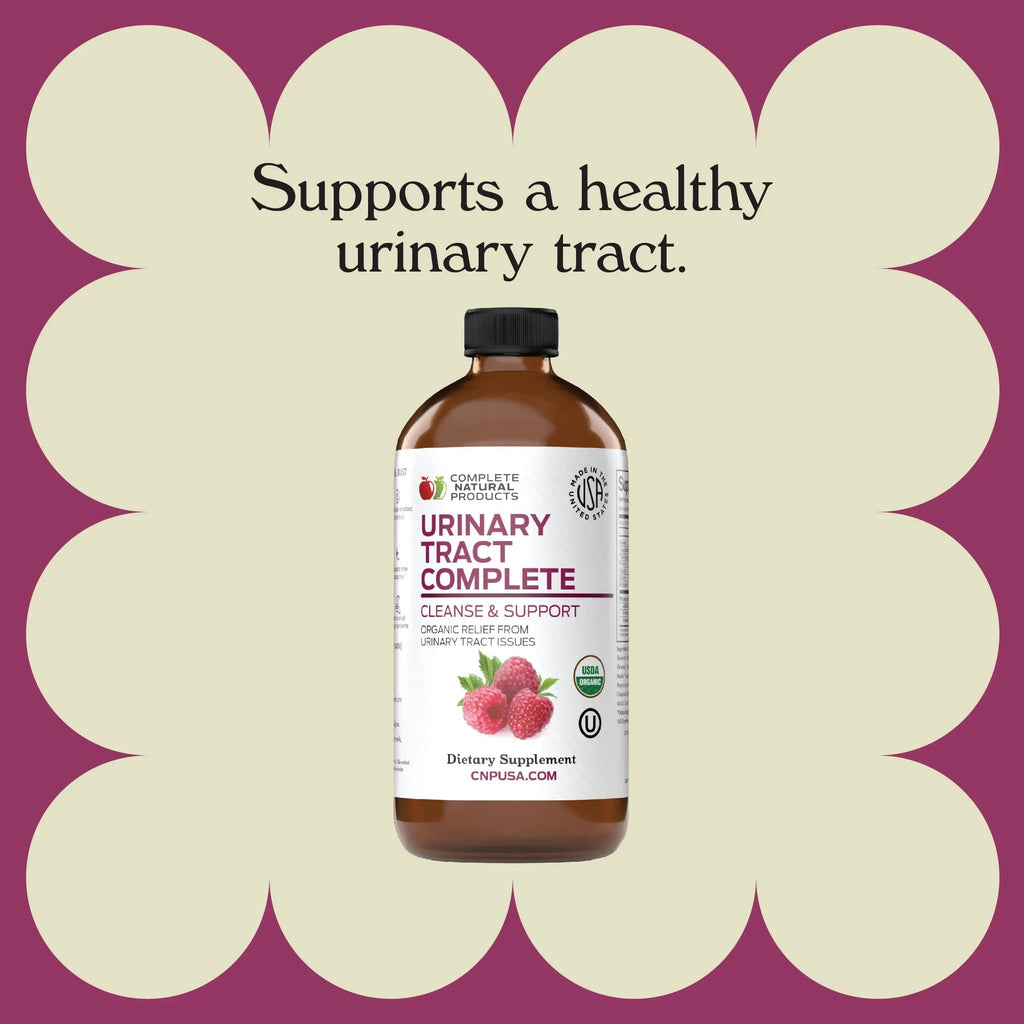 Complete Natural Products Urinary Tract Complete 8oz - Liquid Supplement for a Urinary Tract Cleanse, Defense, Health, and Treatment with Organic Cranberry & Organic D-Mannose Complete Natural Products Au supplements