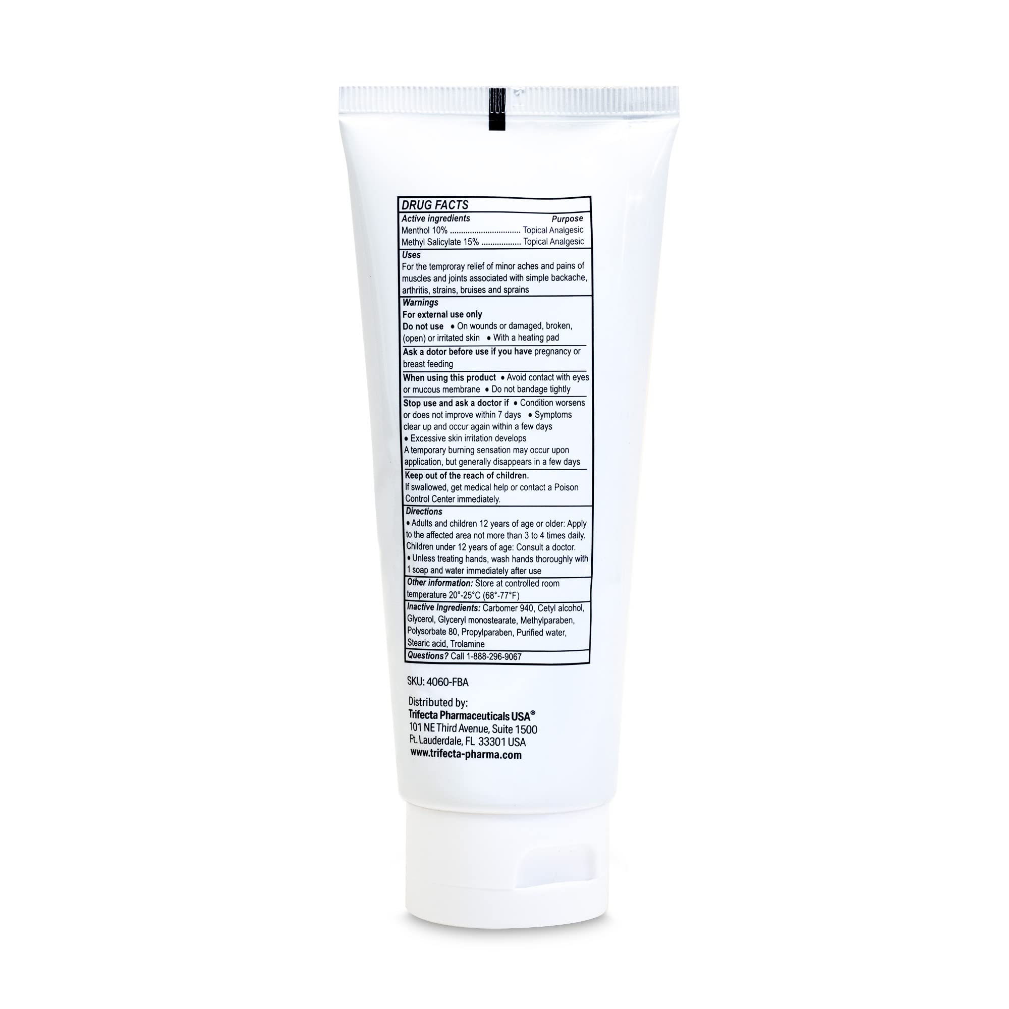(3 Pack) Globe Ultra Strength Greaseless Muscle Rub Cream (3 oz). Compare to The Active Ingredients of Greaseless Bengay, 10% Menthol & 15% Methyl Salicylate (3 Pack) Globe Au supplements