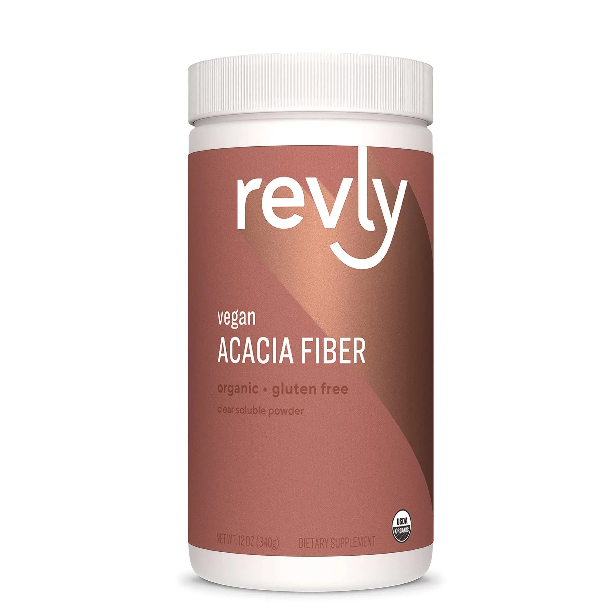 Amazon Brand - Revly Organic Acacia Fiber Powder, Supports Digestive Health Revly Au supplements