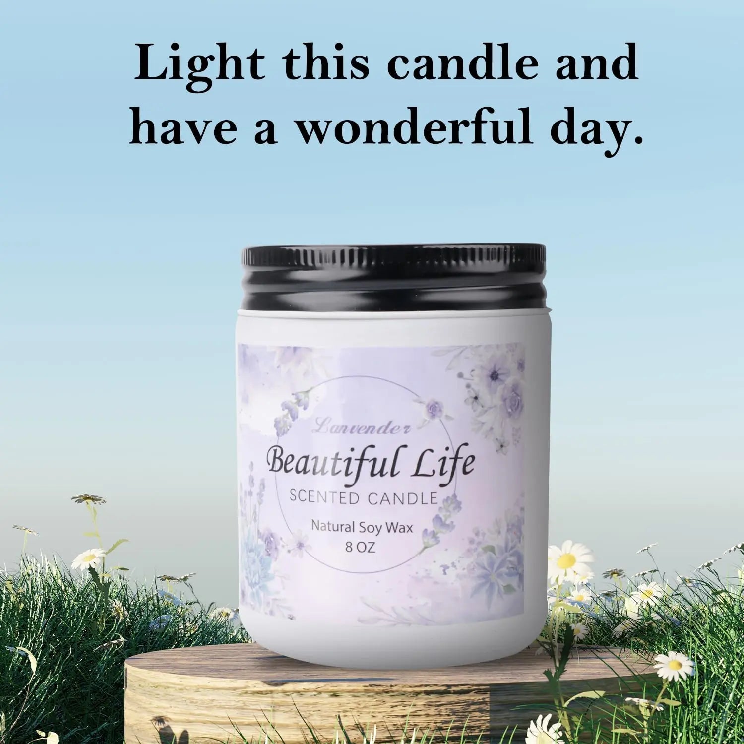 AMIDONSO Lavender Candles for Home Scented,8 oz Aromatherapy Candles Gift,45 Hour Long AMIDONSO Au supplements