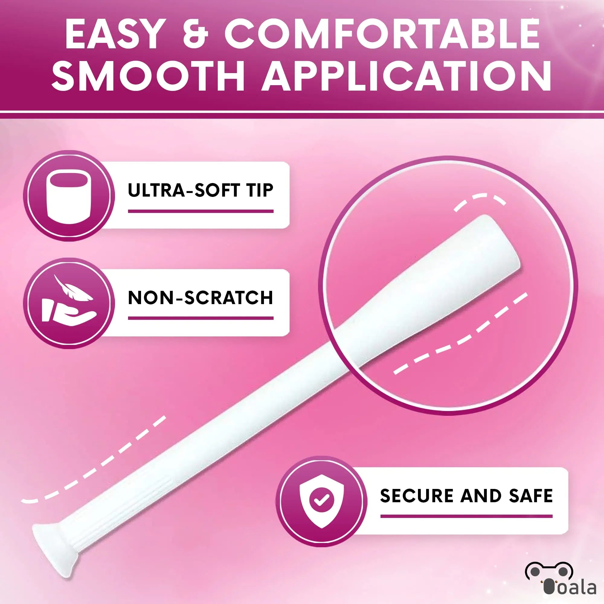 Ooala Disposable Vaginal Suppository Applicators (30-Pack) | Fits Most Brands, Pills, Tablets and Boric Acid Ooala Au supplements