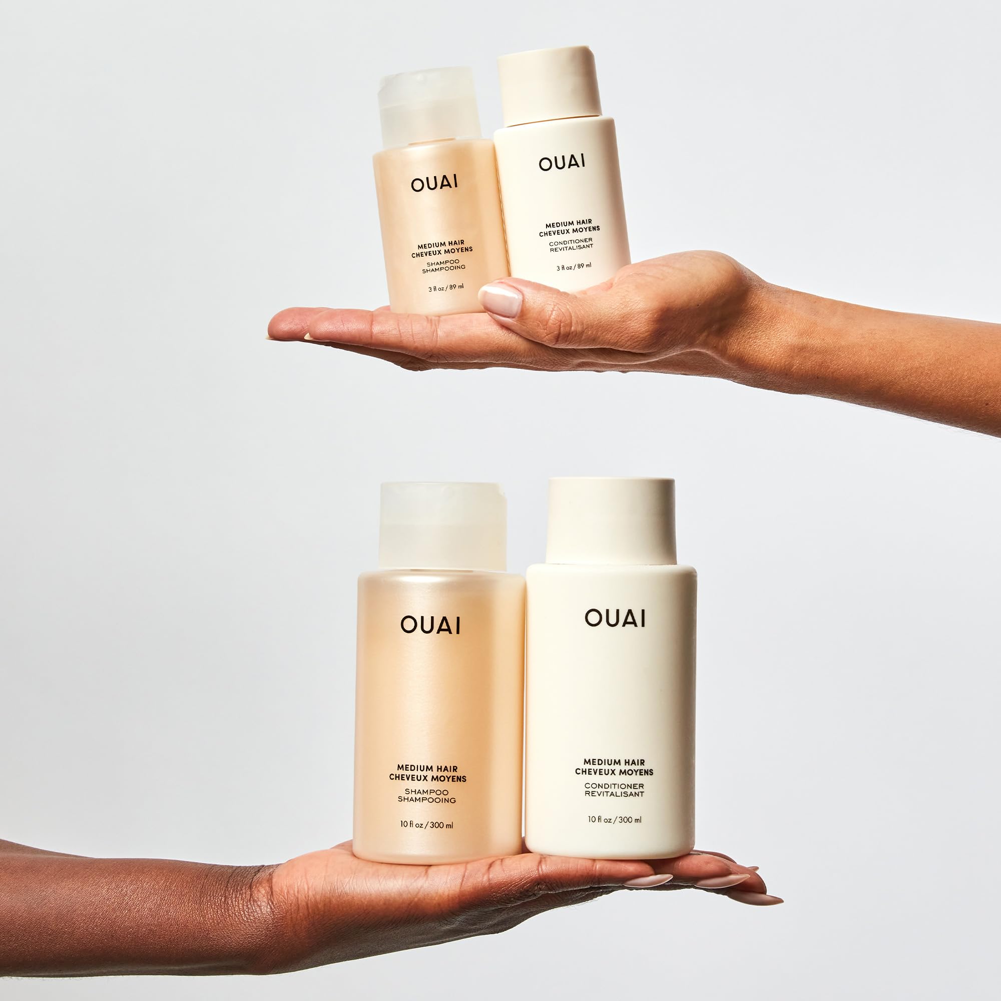 OUAI Medium Shampoo Travel Size - Hydrating Shampoo with Coconut Oil, Babassu, Kumquat Extract & Keratin - Strengthens, Nourishes & Adds Shine - Paraben & Sulfate Free Hair Care Products (3 Oz) OUAI Au supplements