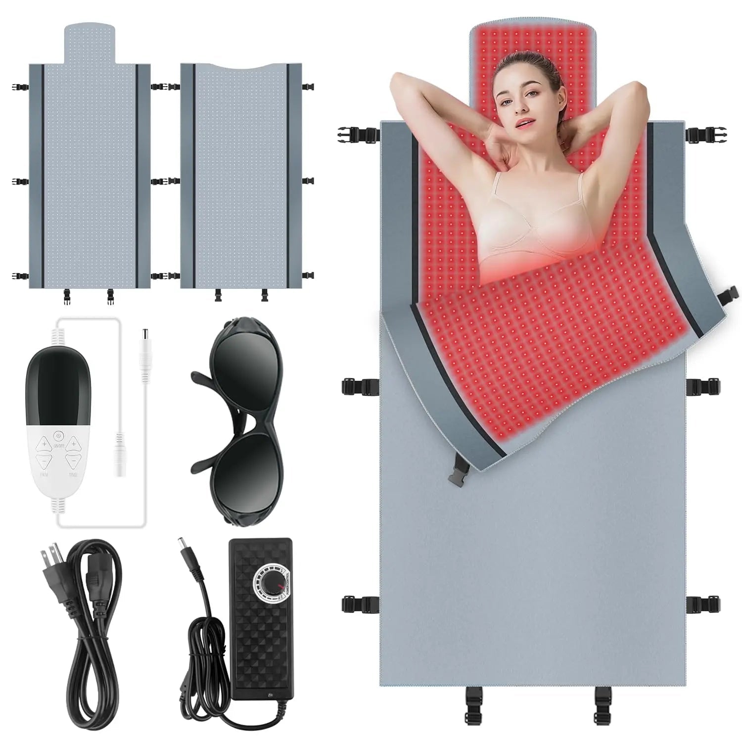 Red Light Therapy for Body - Full Body Red Light Therapy Mat, 71.0x33.30in, 2570Pcs 660nm Kaoudt Au supplements