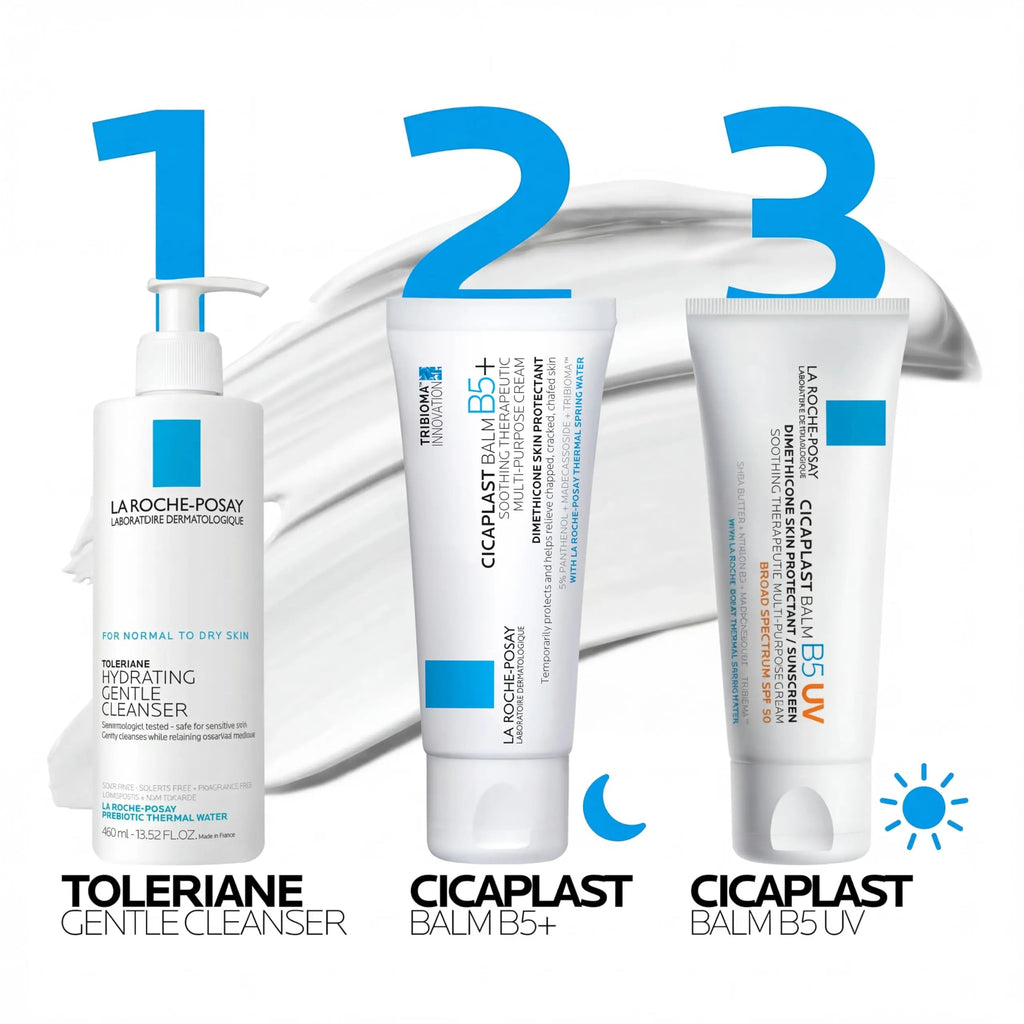 La Roche-Posay Cicaplast Balm B5, Healing Ointment and Soothing Therapeutic Multi Purpose Cream for Dry & Irritated Skin La Roche-Posay Au supplements