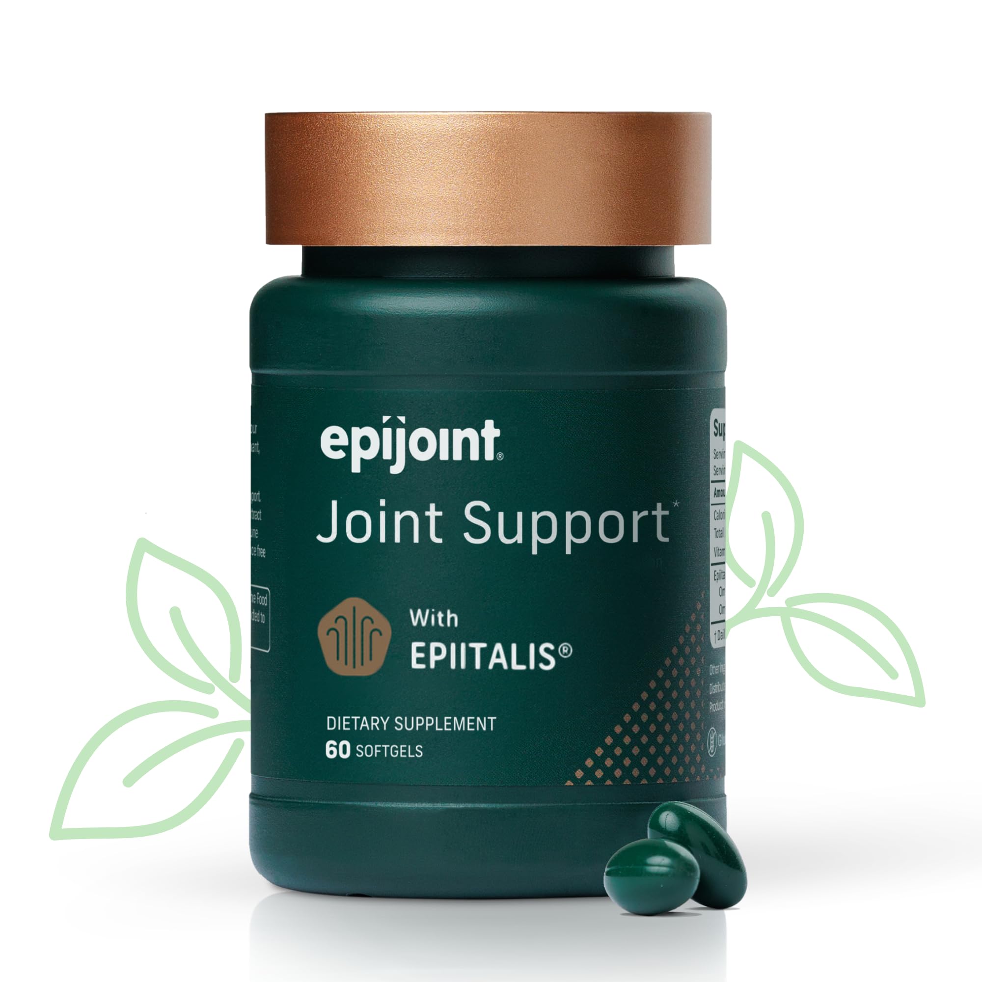 EPIJOINT Joint Support – Supports Mobility & Osteoarthritis – May Help Reduce Inflammation with Patented Epiitalis – 60 Capsules EPIJOINT Au supplements