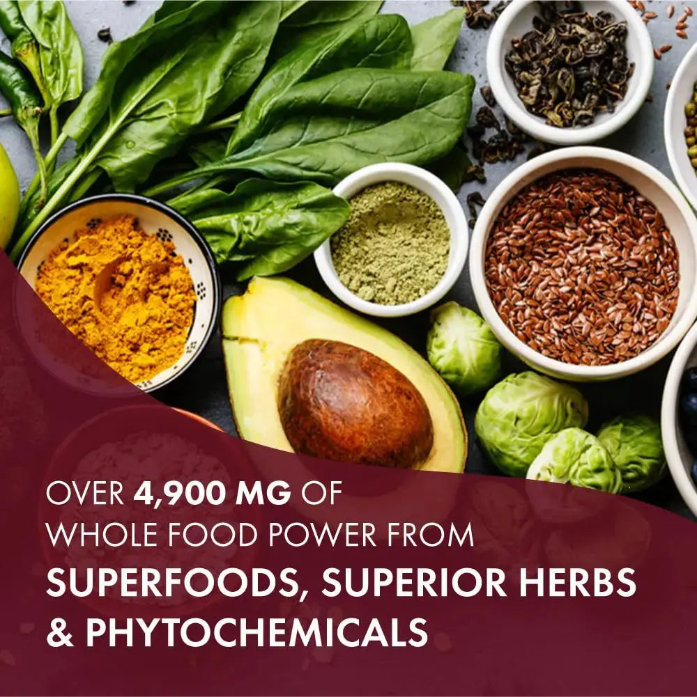 One n Only Whole Food Multivitamin by Pure Essence - Super Energetic Once a Day with Superfoods, Minerals, Enzymes PURE ESSENCE LABS Au supplements