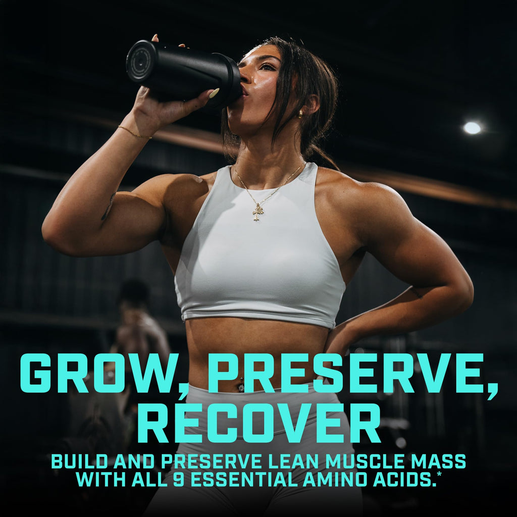 Xtend EAA + BCAA Powder for Muscle Recovery & Lean Muscle Growth, 9 Essential Amino Acids for Intra Workout or Post Workout Recovery, 10g EAAs Per 2 Servings