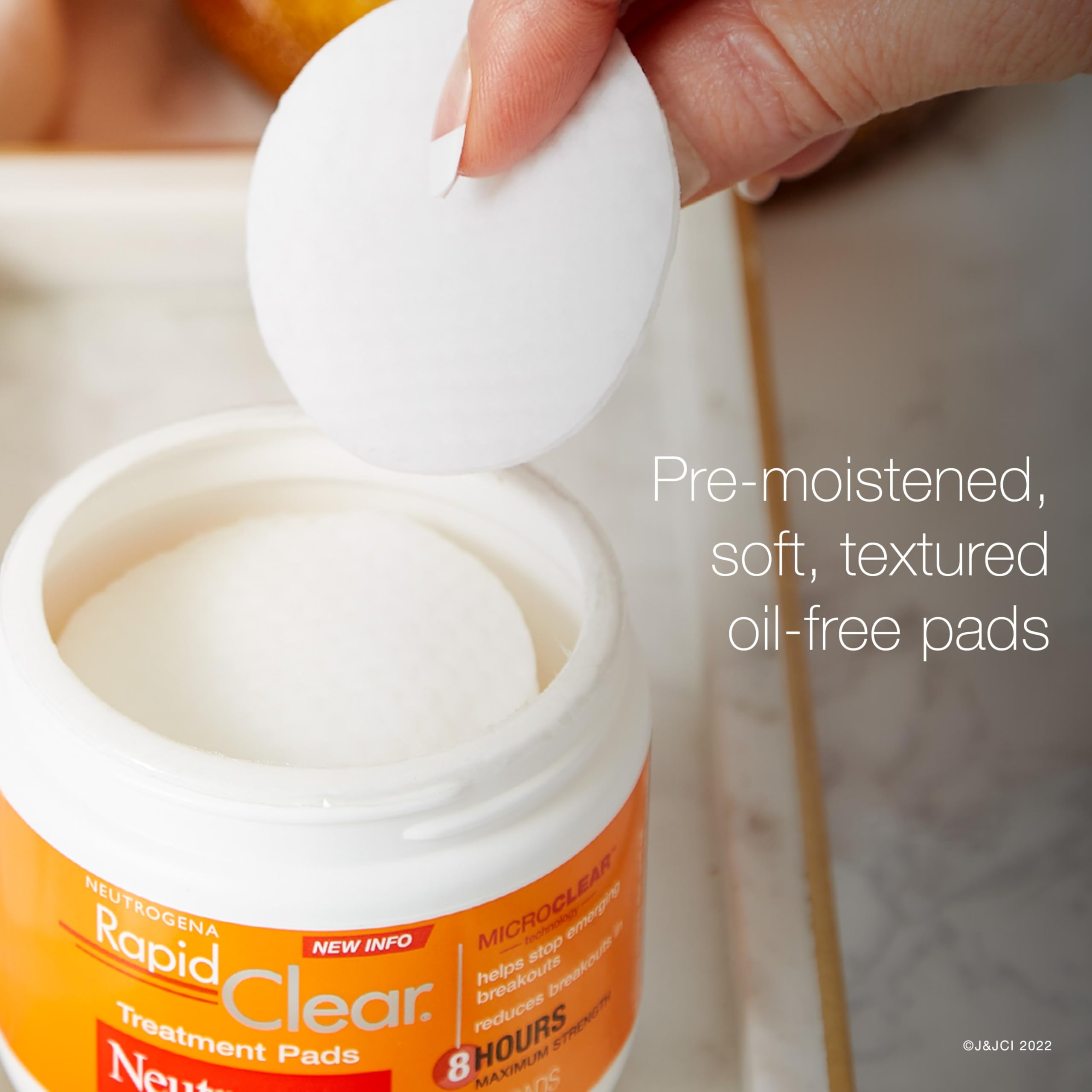 Neutrogena Rapid Clear Maximum Strength Acne Treatment Pads - Salicylic Acid Formula