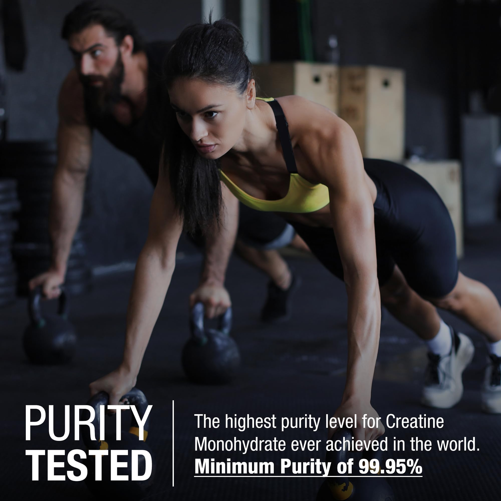 German Creatine - Micronized Creatine Monohydrate Powder, 99.99% Pure Creapure for Muscle Growth, Strength & Performance, Supports Muscle Recovery, 3rd Party Tested