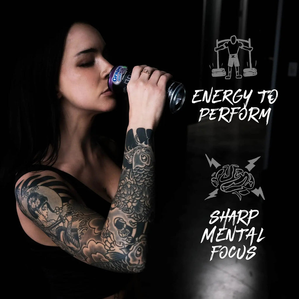 ABE Energy + Performance Sugar Free Energy Drink - All Black Everything Drink ABE all black everything Au supplements