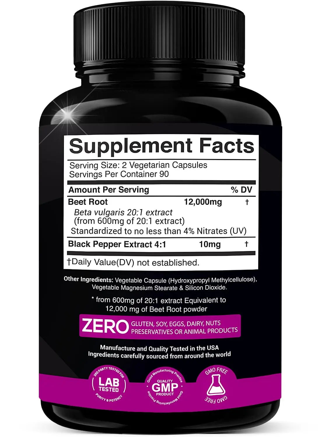Beet Root Extract Capsules - 12000mg 20x Concentrated Beet Root Capsules Supplement X Gold Health Au supplements