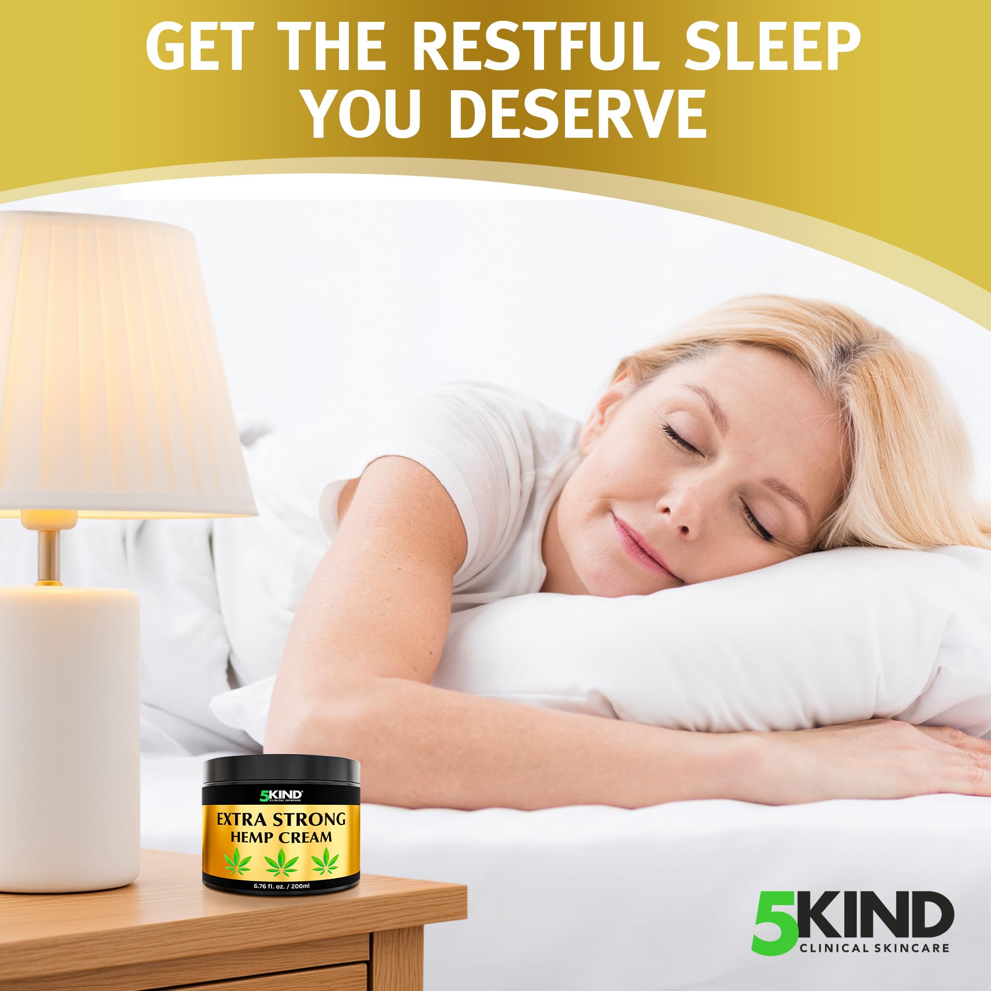 5kind Extra Strong Hemp Cream 6.76 fl oz - Maximum Strength - Natural Topical Cream - Muscle Rub for Lower Back, Joints, Neck, Knees, Shoulders 5kind clinical skincare Au supplements