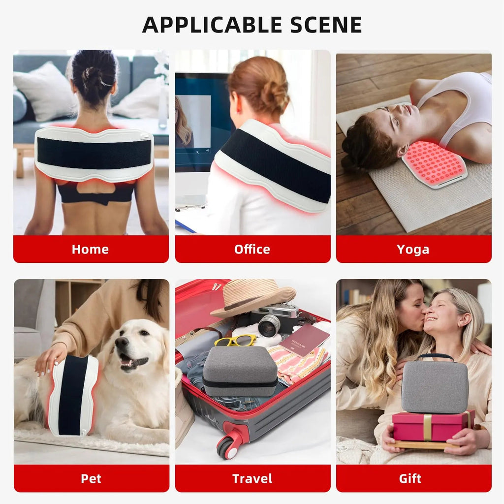 Toponechoice Red Light Therapy Belt, 450pcs 660nm 850nm 940nm, Infrared Light Therapy Toponechoice Au supplements