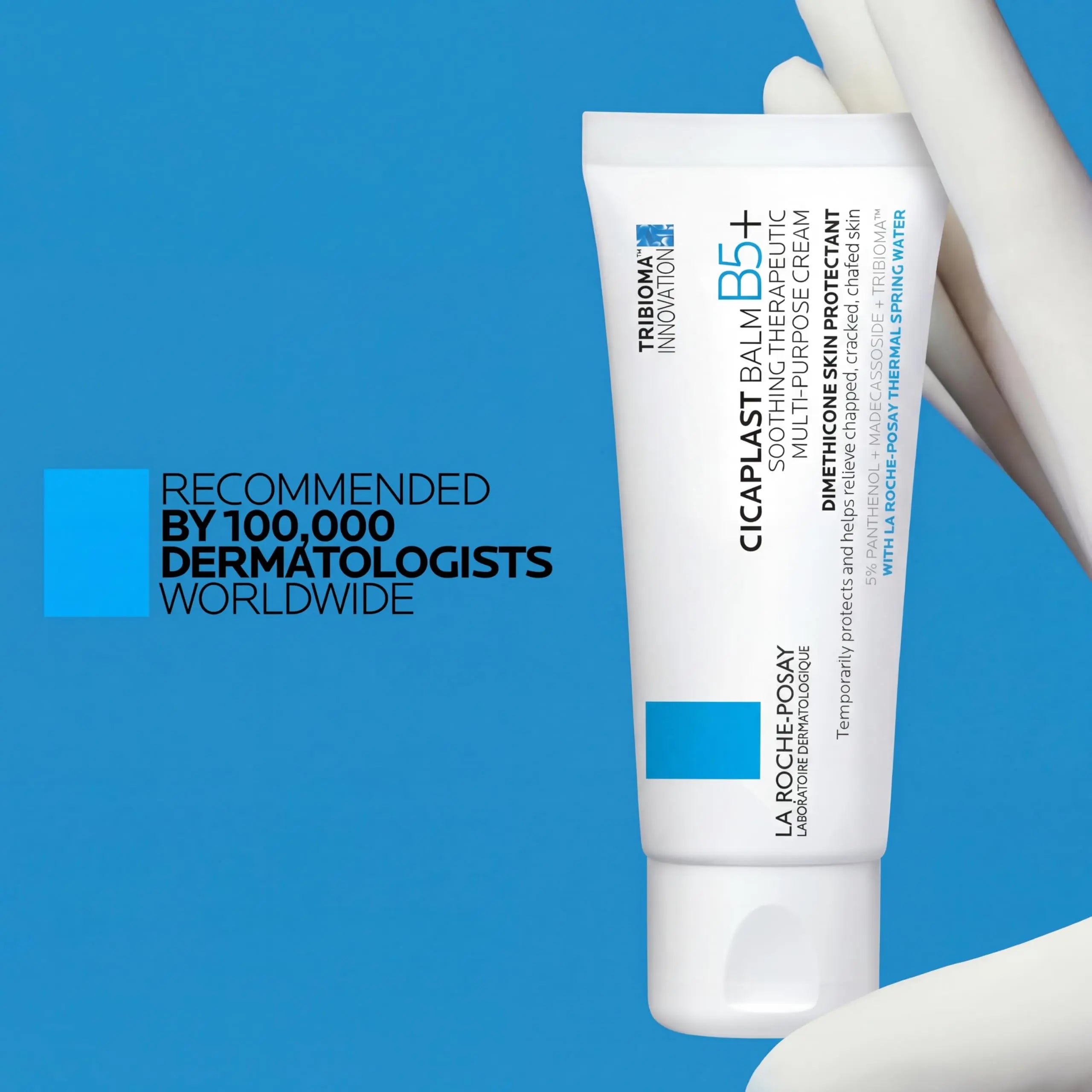 La Roche-Posay Cicaplast Balm B5, Healing Ointment and Soothing Therapeutic Multi Purpose Cream for Dry & Irritated Skin La Roche-Posay Au supplements