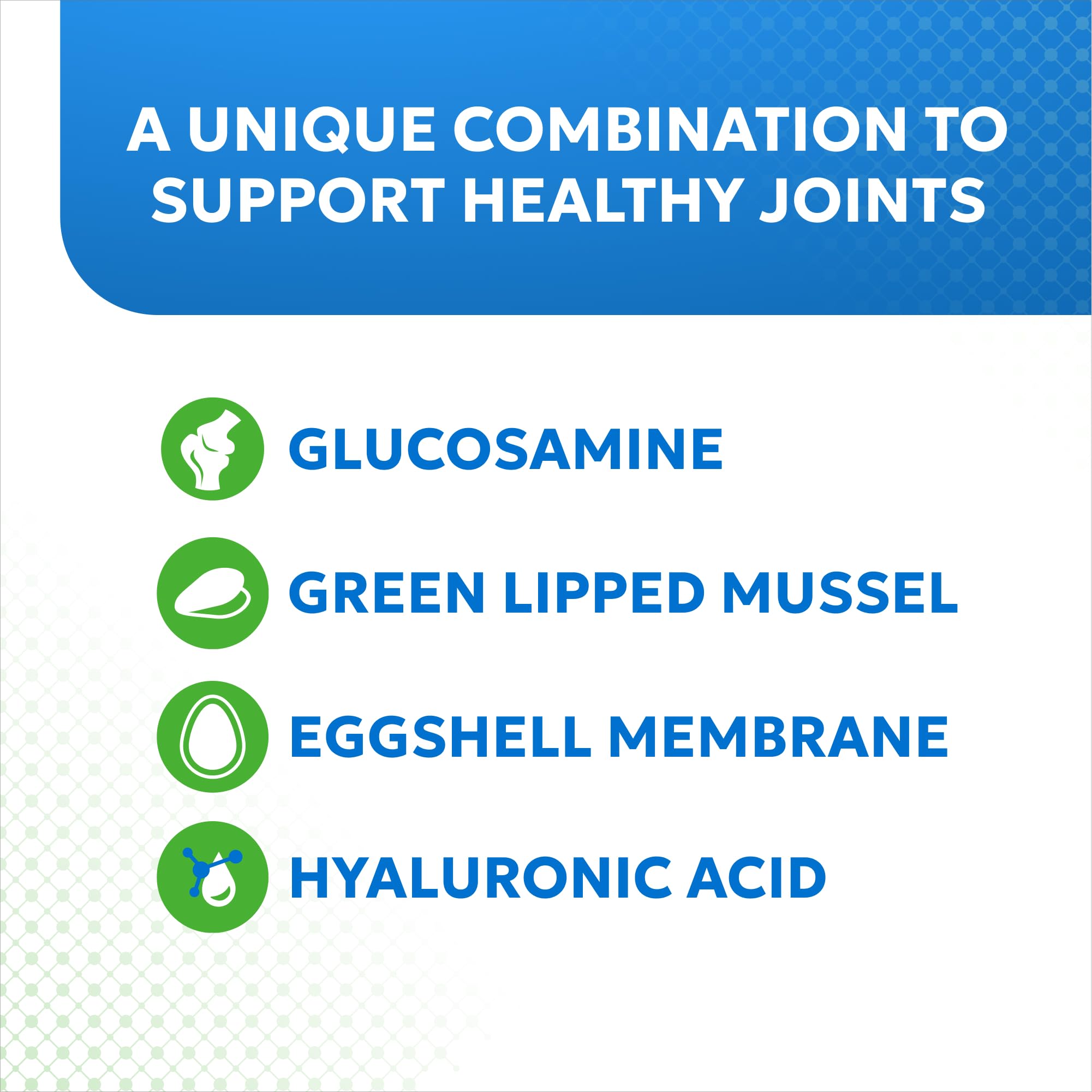 Nutramax Cosequin Elements Dog Joint Health Supplement with Glucosamine, Green Lipped Mussel, Omega-3s, Eggshell Membrane, Hyaluronic Acid, & Postbiotics, 75 Tasty Chewable Tablets for Dogs Nutramax Laboratories Au supplements