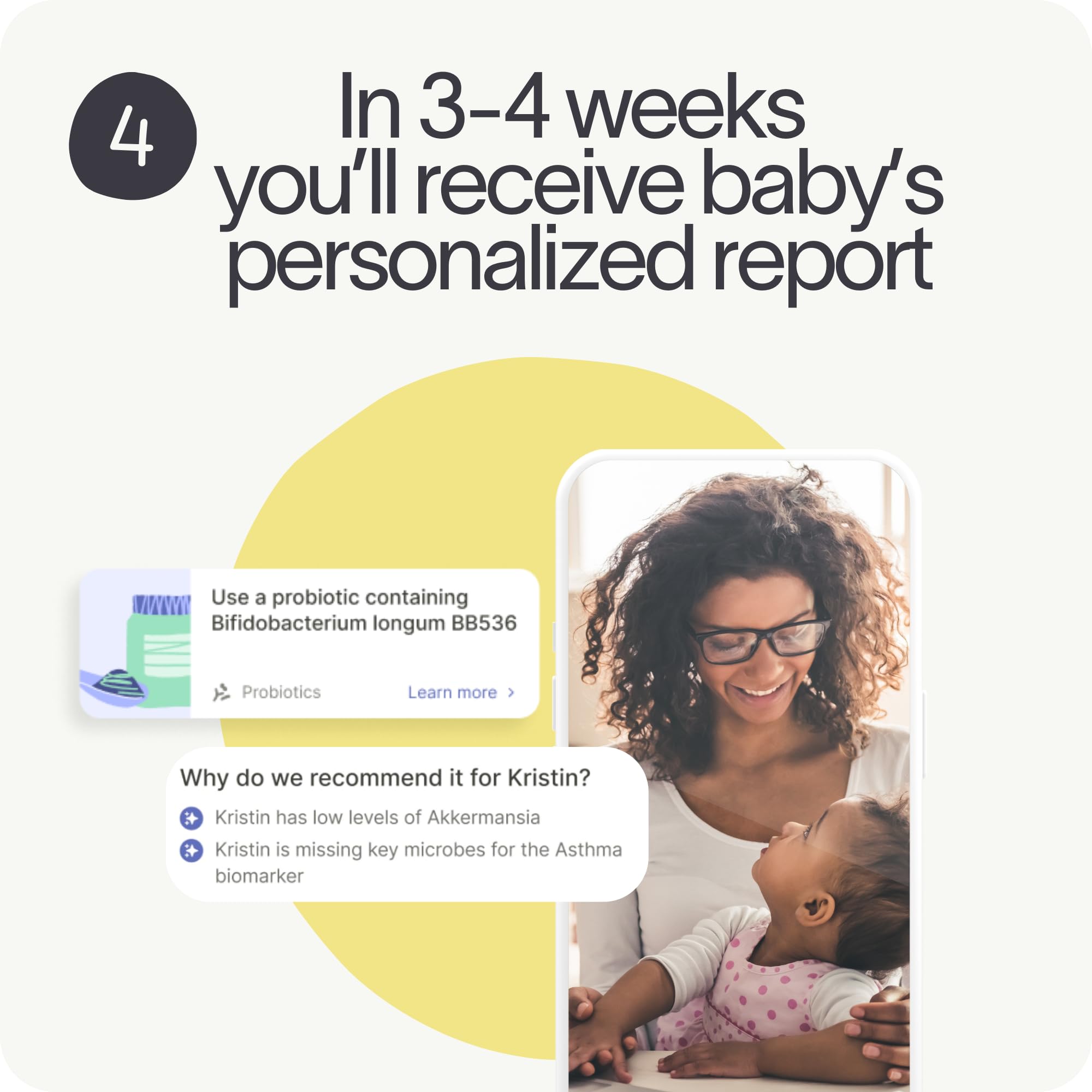 Tiny Health Baby Gut Health Test Kit for Babies and Toddlers, Fast & Mess-Free with Easy at Home Test, 3-4 Weeks Results, Expert Insights Tiny Health Au supplements