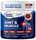 Pure Ease Arthritis Pain Relief Cream for Back 3 in 1 Maximum Instant Relief 2 OZ - Fast-Acting Muscle Pain Cream Extra Strength Joint & Knee - Powerful Formula for Neck Shoulder & Lower Back Pure Ease Au supplements
