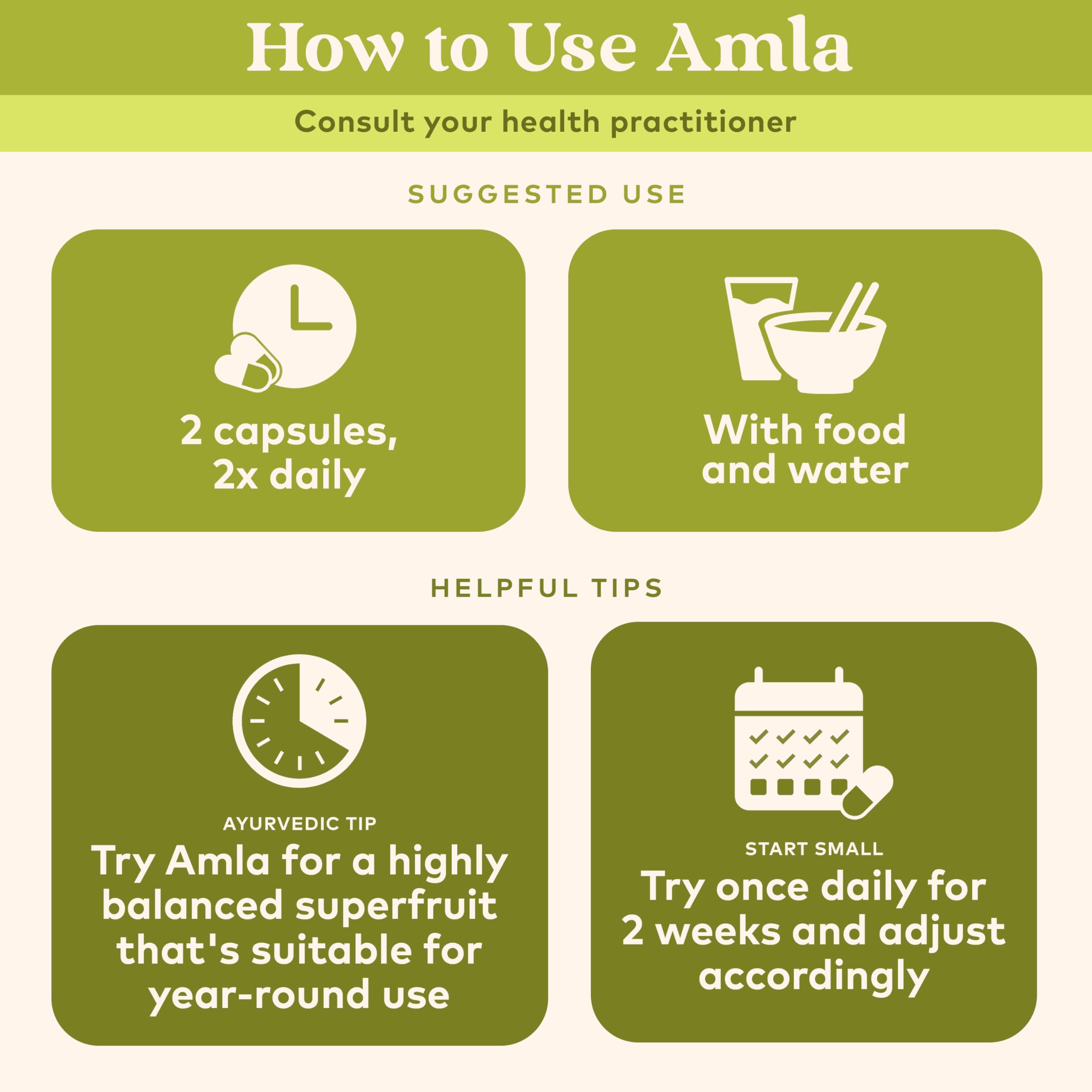 ORGANIC INDIA Amalaki Herbal Vitamin Supplement - Immune Support, Vitamin C, Vegan, Gluten-Free, Kosher, Ayurvedic, Antioxidant