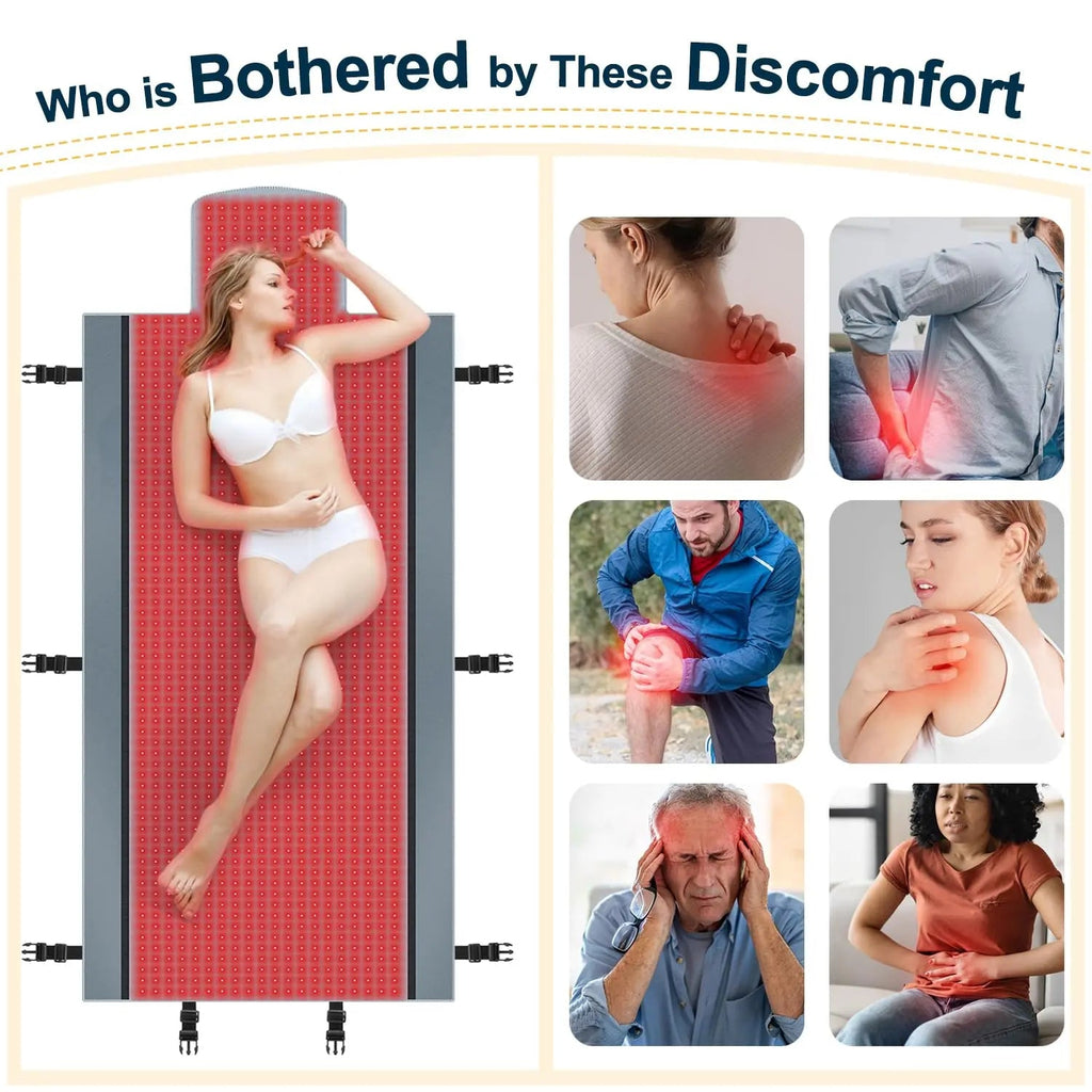 Red Light Therapy for Body - Full Body Red Light Therapy Mat, 71.0x33.33in, 2570Pcs Kaoudt Au supplements