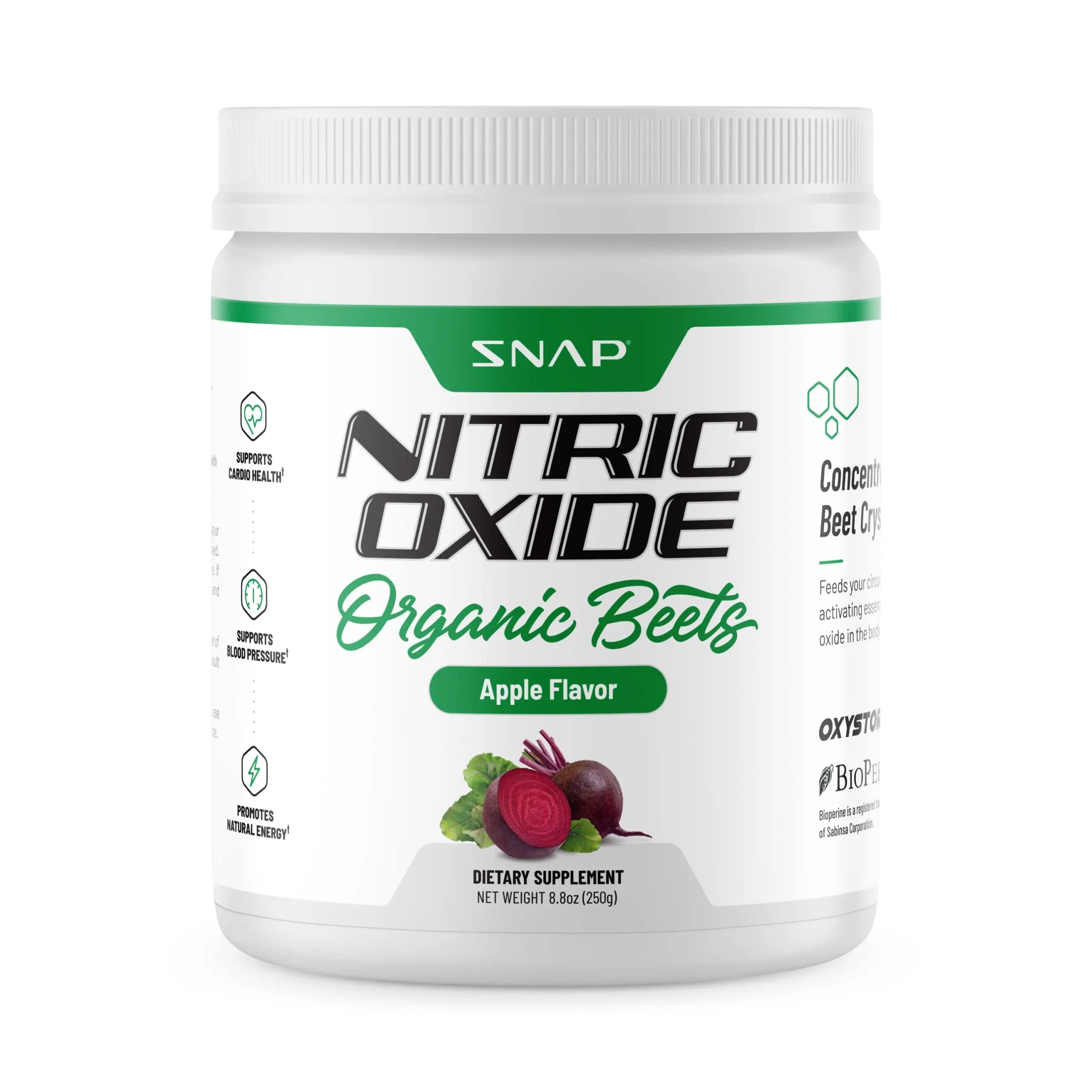 Snap Supplements USDA Organic Beet Root Powder, 3-in-1 Nitric Oxide Supplement Snap Supplements Au supplements