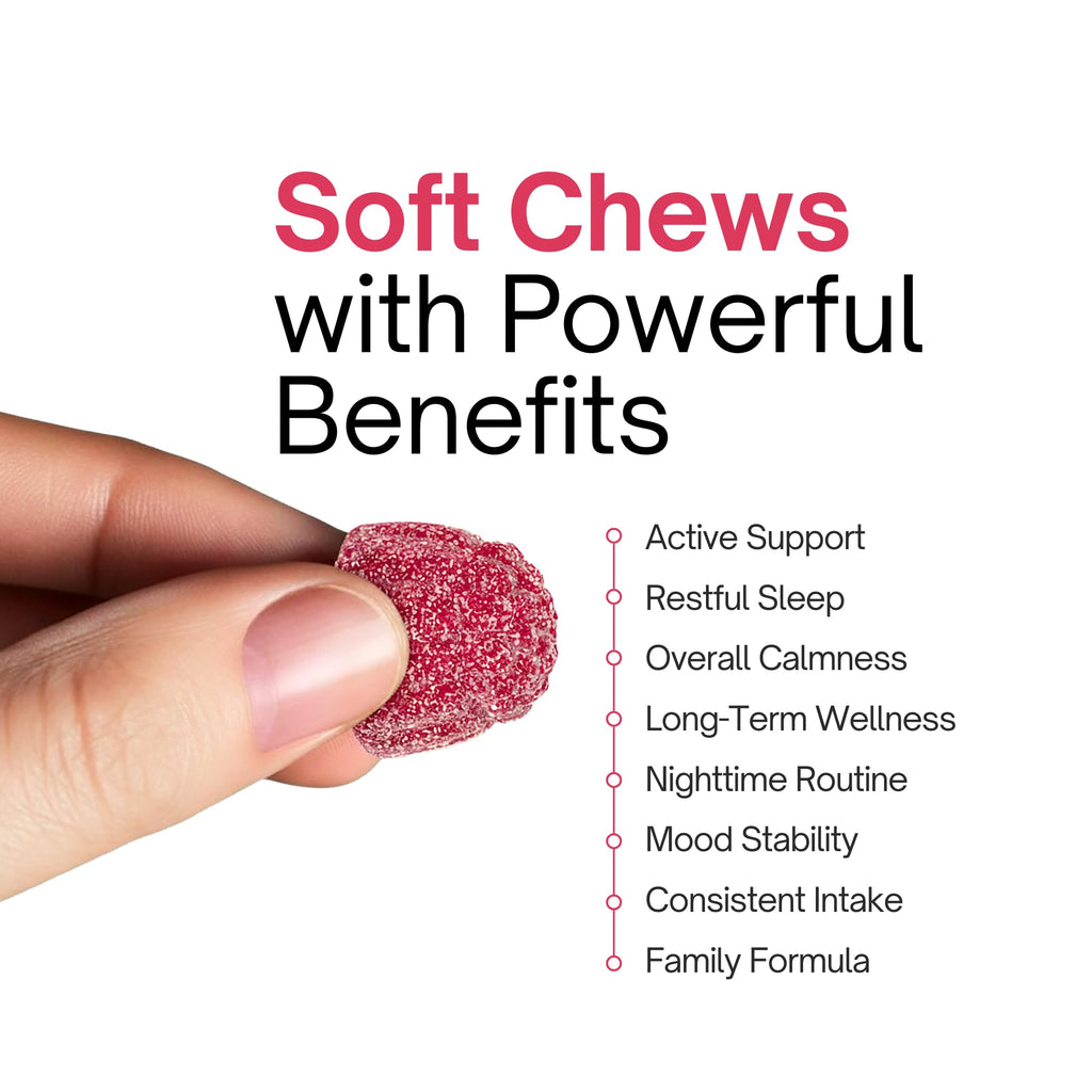 Chapter One Magnesium Gummies, Great Tasting Magnesium for Kids, Calm Kids Magnesium, Magnesium Gummies for Women and Men