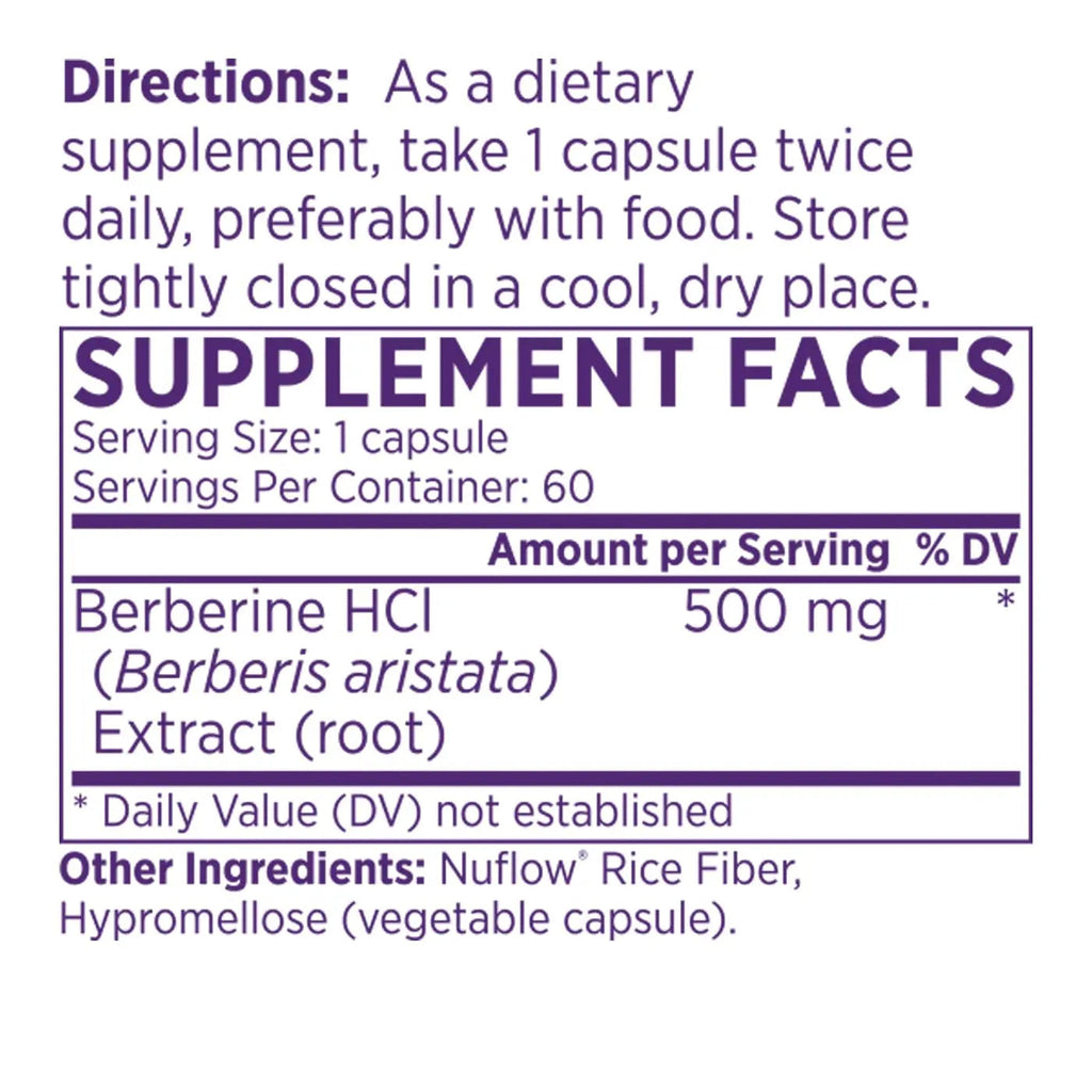NAOMI Berberine 500mg - Immune Support & Normal LDL Cholesterol and Triglyceride NAOMI Au supplements