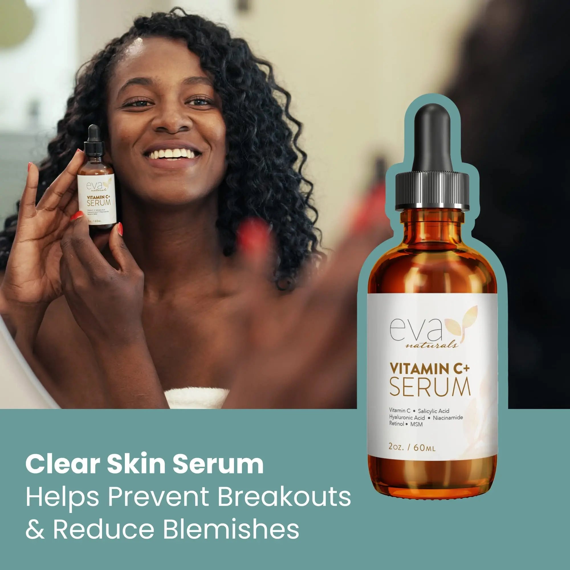 Vitamin C Serum for Face - Vitamin C Facial Serums with Hyaluronic Acid, Retinol Eva Naturals Au supplements