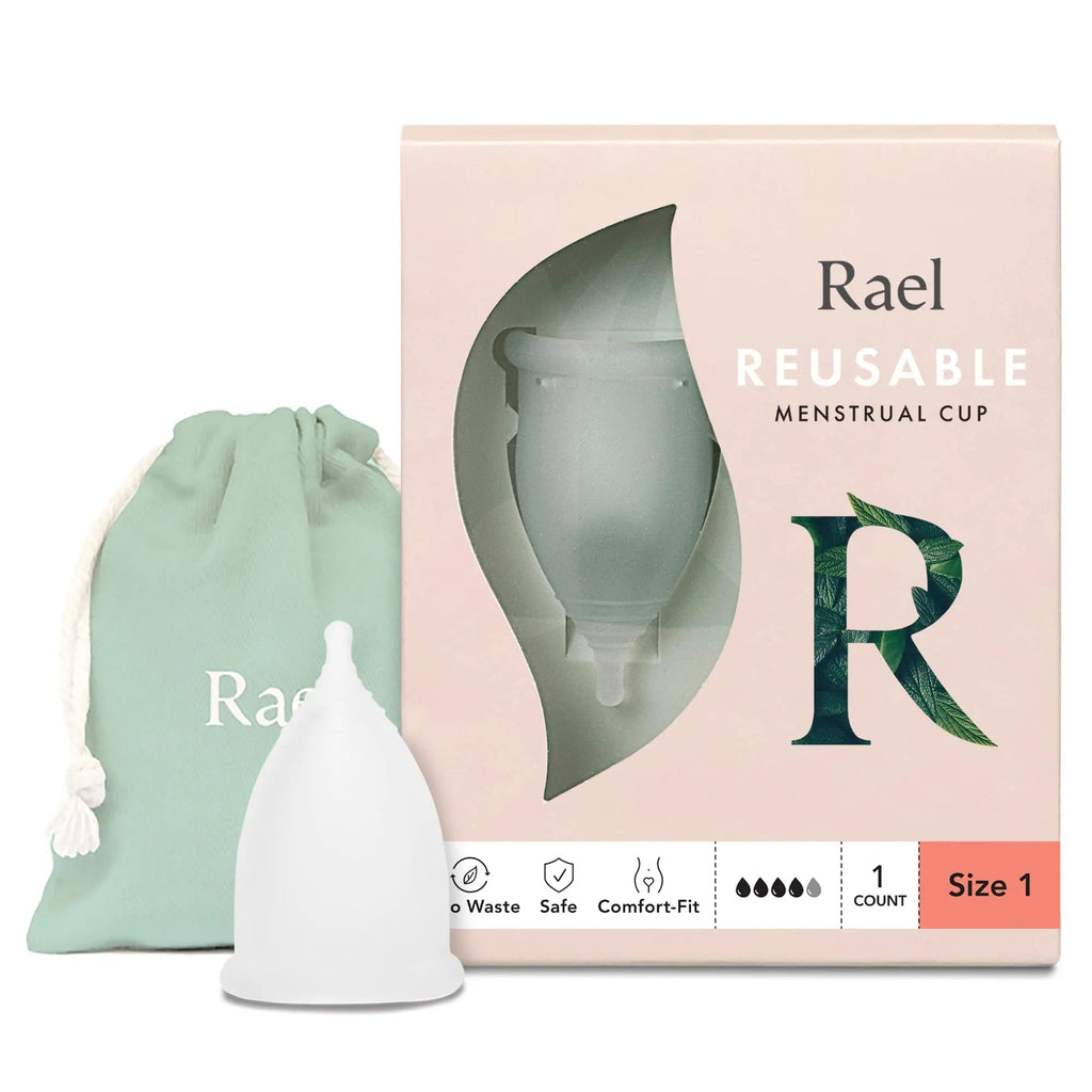 Rael Period Cup, Soft Reusable Menstrual Cups for Women - Medical-Grade Silicone, Period Cups Rael Au supplements
