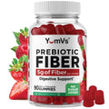 YUM-V'S - Prebiotic Fiber Gummies for Adults & Kids - 5g Digestive Aid Gummy Fiber Supplement - Keto Friendly Prebiotic Daily Fiber
