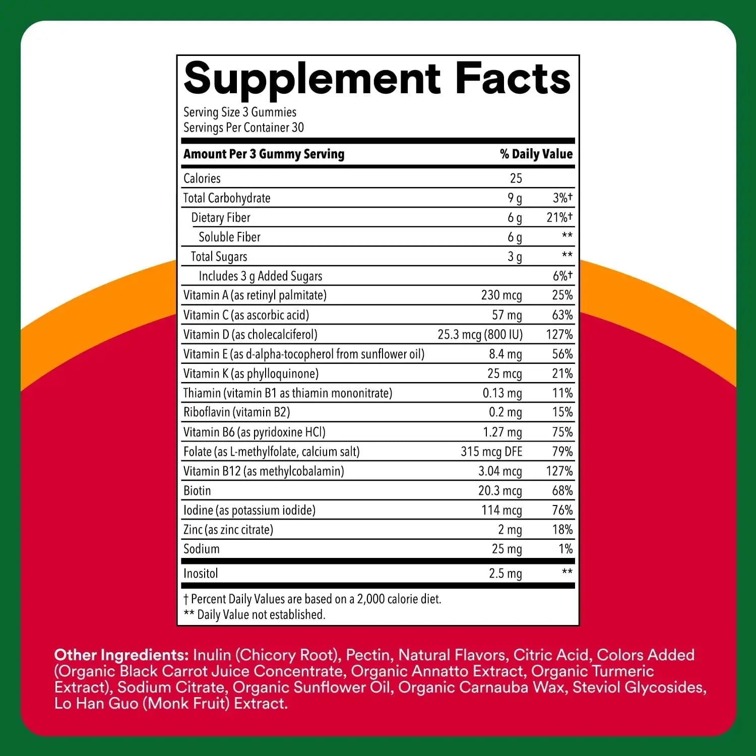 SmartyPants Fiber Supplement & Multivitamin for Men & Women - Improved Formula: Prebiotic Fiber Gummies with Omega 3 (DHA/EPA), Vitamin D3, C, Vitamin B12, B6, A, K & Zinc, 90 Count (30 Day Supply) SmartyPants Au supplements